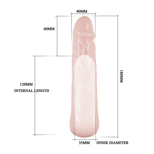 Удлинняющая насадка Deep Love BI-026208_4