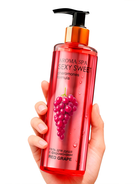 Гель для душа с феромонами Red Grape 200 мл арт. LB-16140 маркировка_3