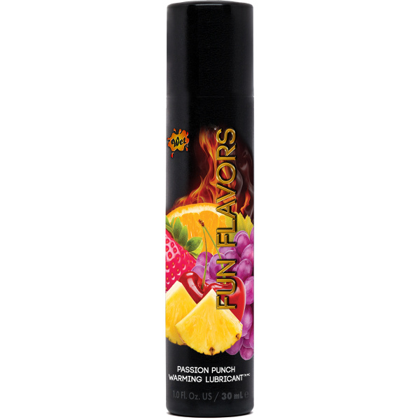 Согревающий лубрикант и лосьон для массажа со вкусом фруктового микса WET® Fun Flavors® 30 ml_1