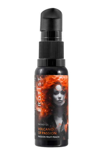 Гель с эффектом покалывания Erotist «VOLCANO OF PASSION» со вкусом персик-маракуйя, 25 мл_3