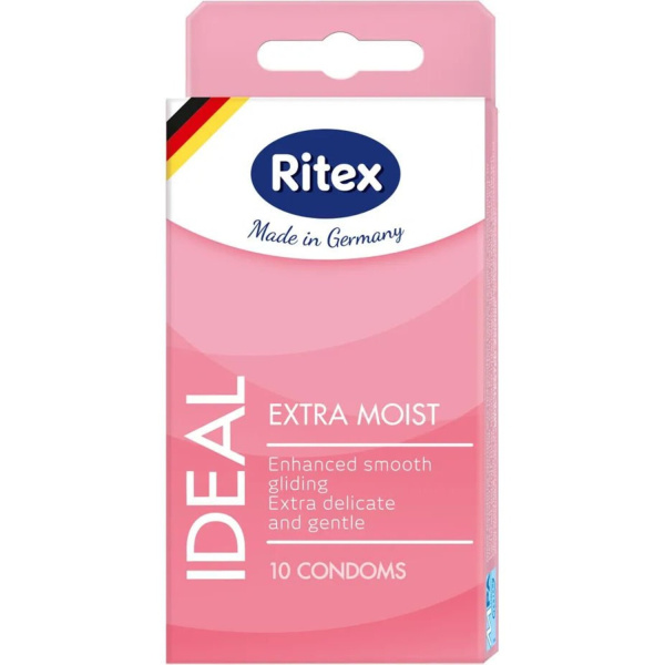 Презервативы Ritex IDEAL №10 с дополнительной смазкой, латекс, 18.5 см_1