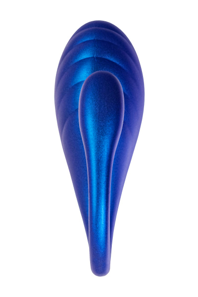 Виброяйцо L'Eroina APP CHOPPY с управлением от приложения и пульта силикон, синий, 21 см_3