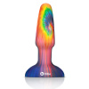 Анальная премиум-пробка с эффектом римминга в наборе PEACE & LOVE TIE-DYE_10