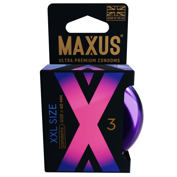 Презервативы MAXUS XXL, с увеличенным размером, 3 шт_1