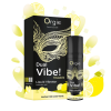 Съедобный гель с вибрацией Orgie DUAL VIBE! со вкусом коктейля LEMON GIN AND TONIC 15мл_1