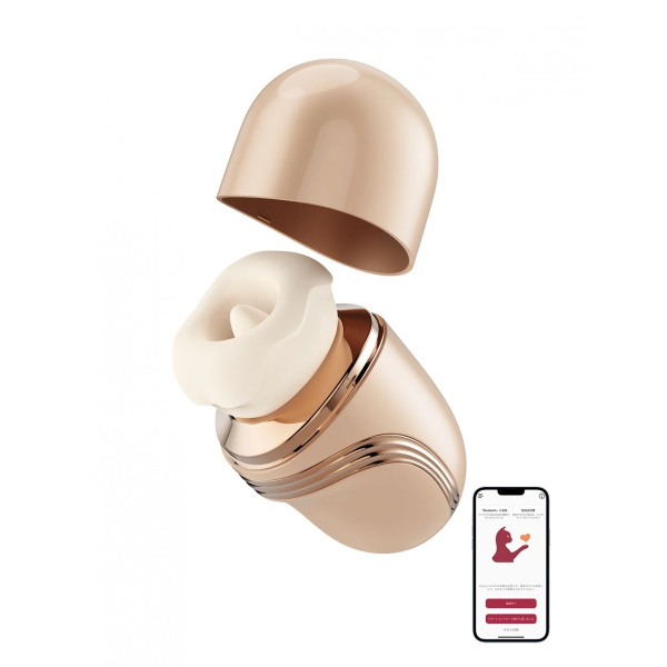 Стимулятор BeYourLover Lippy (Губы) вакуумно-волновой с функцией лизания и нагревом-2_1