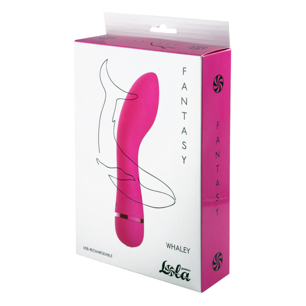 Перезаряжаемый вибратор Fantasy Whaley Pink_2