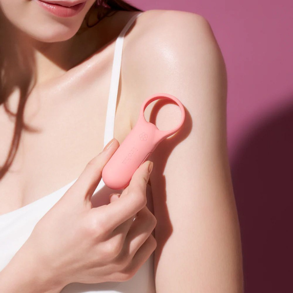 Эрекционное кольцо iroha paiRING+ Coral Pink с усиленной вибрацией_3