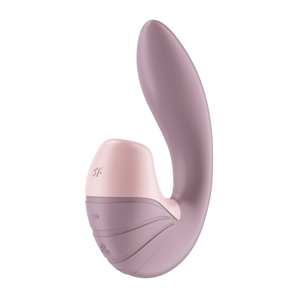 Вибратор с вакуумным стимулятором Satisfyer Supernova, розовый_1