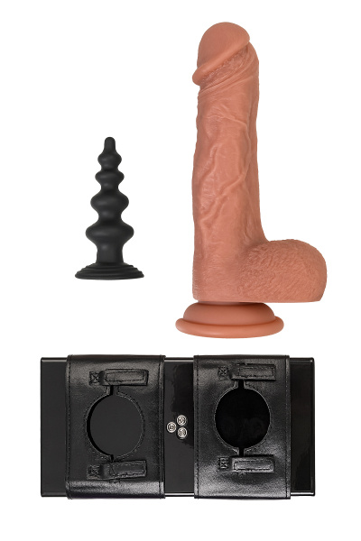 Сменная насадка для секс машин Diva, металл, черный, 20 см_5