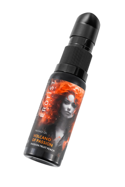 Гель с эффектом покалывания Erotist «VOLCANO OF PASSION» со вкусом персик-маракуйя, 25 мл_2