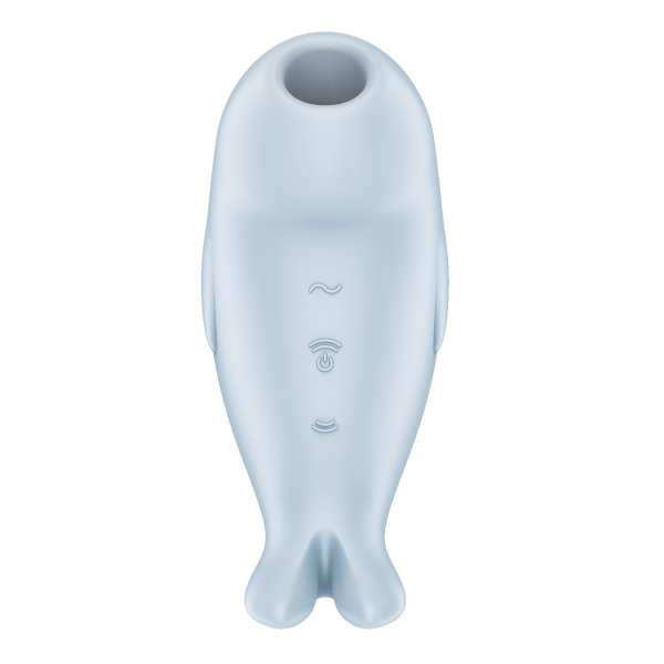 Вакуумный стимулятор клитора Satisfyer Seal you soon, голубой_3