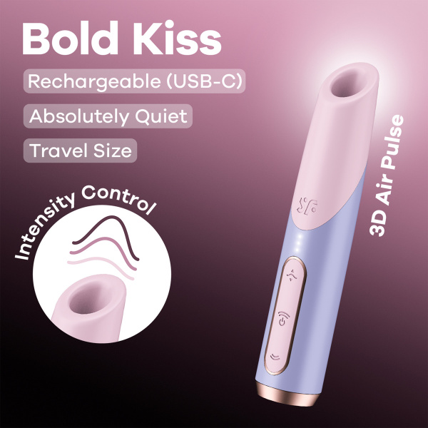 Вакуумный стимулятор Satisfyer BOLD KISS_2