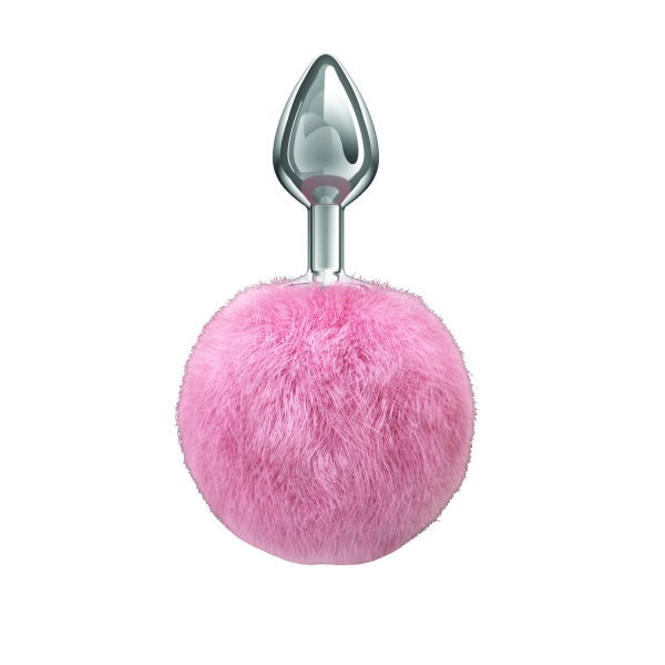 Анальная Пробка с Хвостом Diamond Twinkle Pink_1