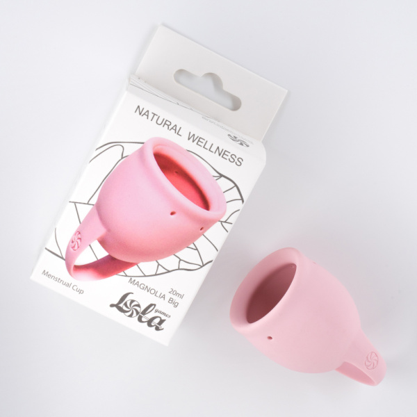 Менструальная чаша Natural Wellness Magnolia 20 ml light pink_1