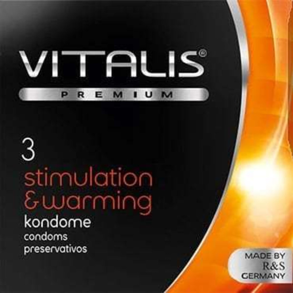 VITALIS №3 Stimulation Презервативы с согревающим эффектом_1