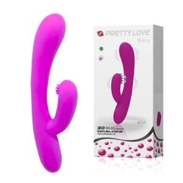 Вибромассажер с 3-мя моторами G-spot извивающейся стимул.,30 ф-ций вибрац., перезаряж._1