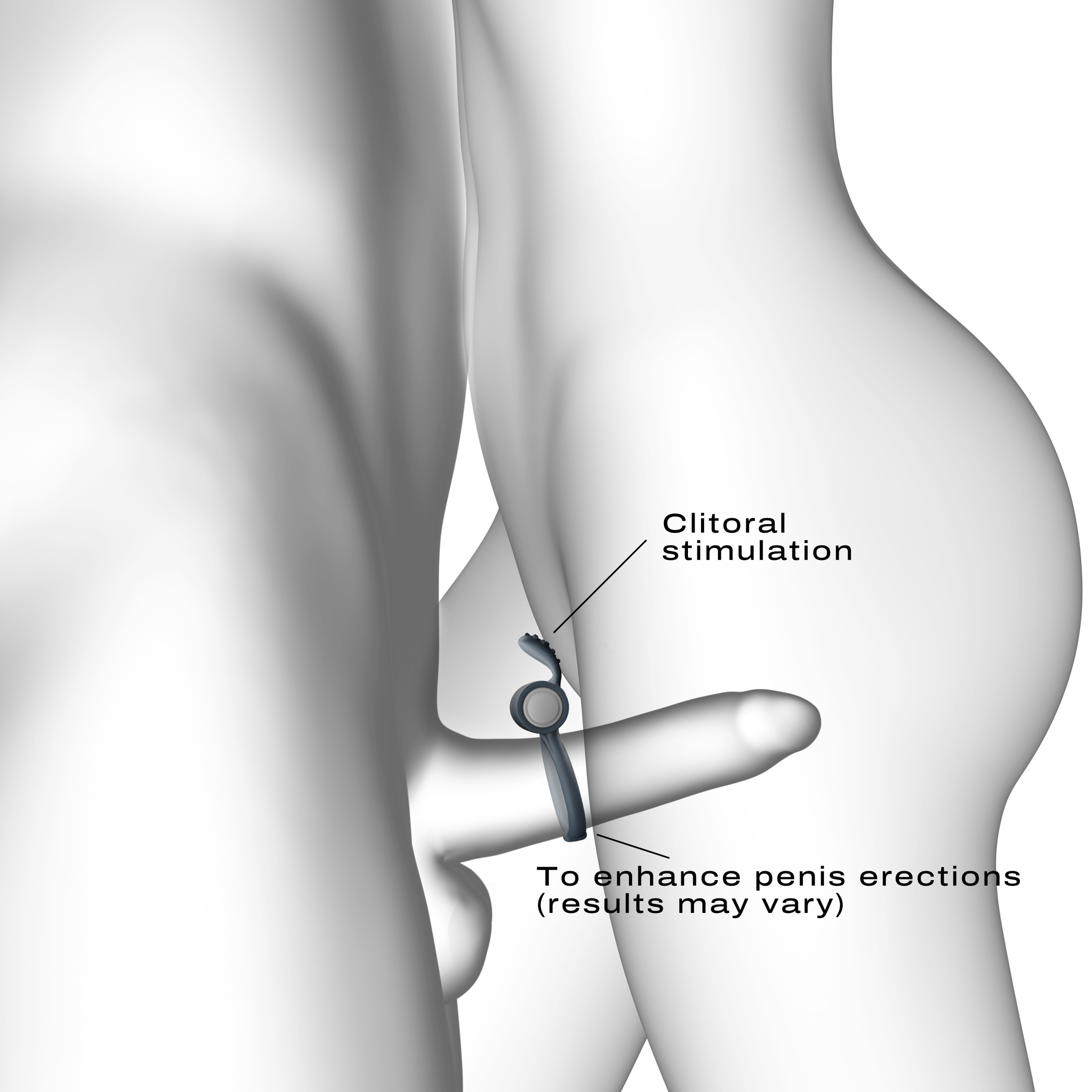 Эрекционное кольцо DORCEL POWER CLIT BLACK_3