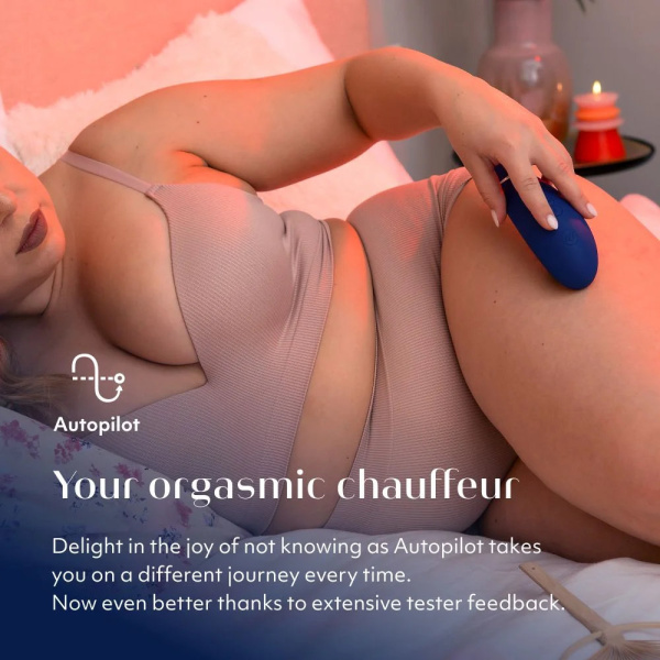 Бесконтактный клиторальный стимулятор Womanizer Premium 2 синий_4