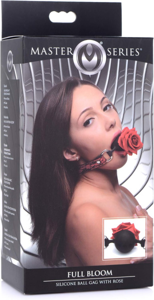 Кляп с розой Full Bloom_2