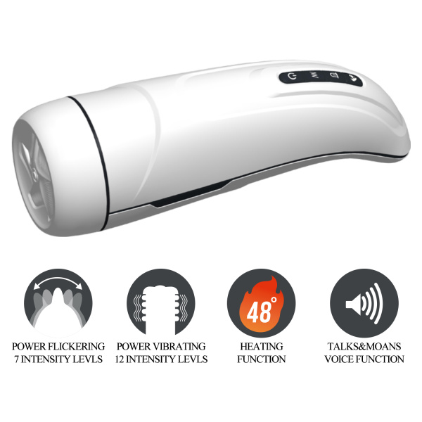 Мастурбатор с вибрацией, функцией нагрева и звуковыми эффектами BM-00900T73Z_1