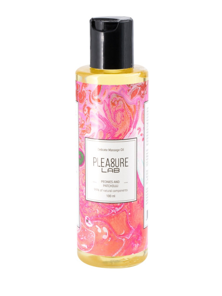 Массажное масло Pleasure Lab Delicate пионы и пачули 100 мл_2