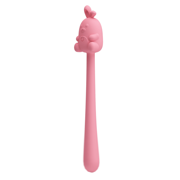 Мини-вибростимулятор Cute Bunny, розовый_5