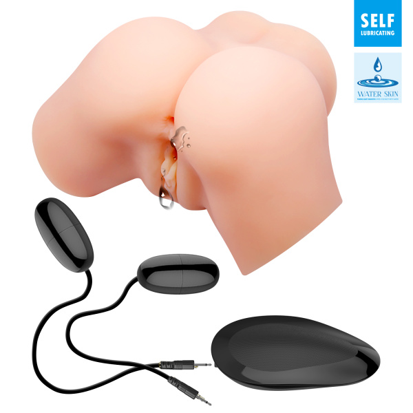 Мастурбатор мини-полуторс Samantha, с двумя вибропулями_3