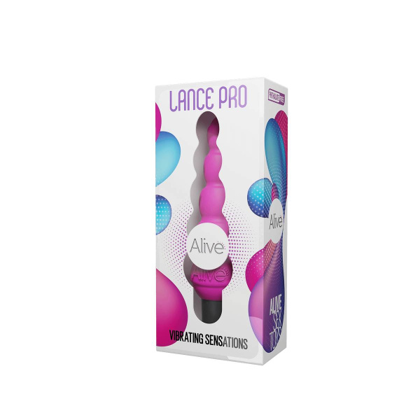 Анальная пробка с вибропулей Lance Pro_4