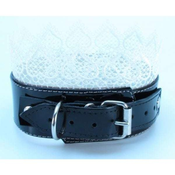 Изящный ошейник с кружевом BDSM Light 810008ars_1