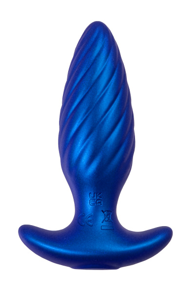 Анальная вибровтулка L`Eroina APP CLOSS с управлением от приложения и пульта, силикон, синий, 10.5см_4