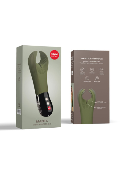 Вибромастурбатор Fun Factory MANTA, хаки_2