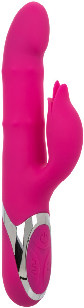 Вибромассажер кролик Enchanted Embrace с массажем бусин вдоль ствола_5