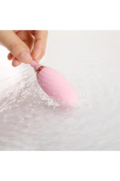 Виброяйцо и вакуумный стимулятор 2 в 1 OTOUCH Louis Vibrate, силикон, розовый, 13,8 см_6