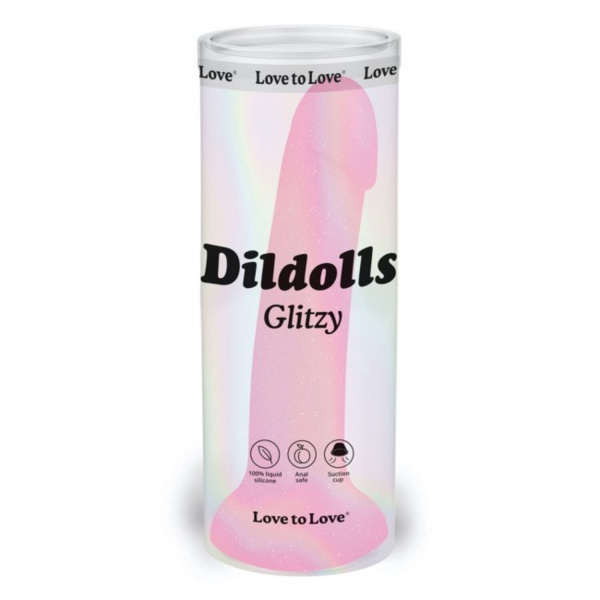 Фаллоимитатор из жидкого силикона Love to Love DILDOLLS - GLITZY_3