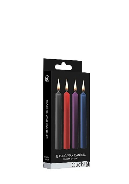Набор разноцветных восковых BDSM-свечей Teasing Wax Candle_1