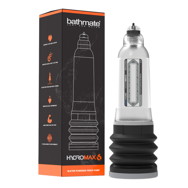 Гидропомпа Bathmate Hydromax6 crystal прозрачная_3