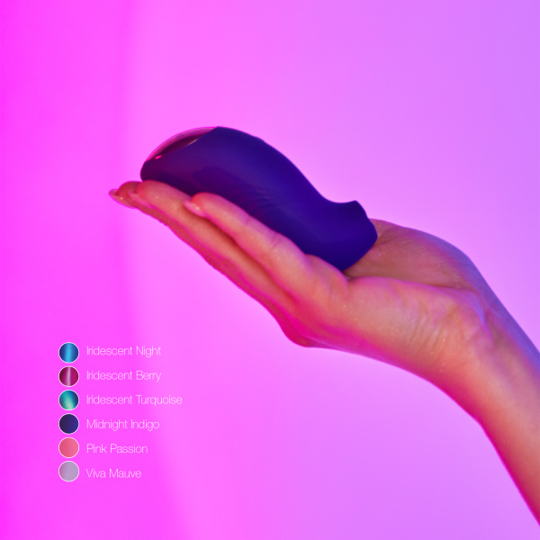 Вакуумно-волновой стимулятор Love to Love BELIEVER - MIDNIGHT INDIGO_5