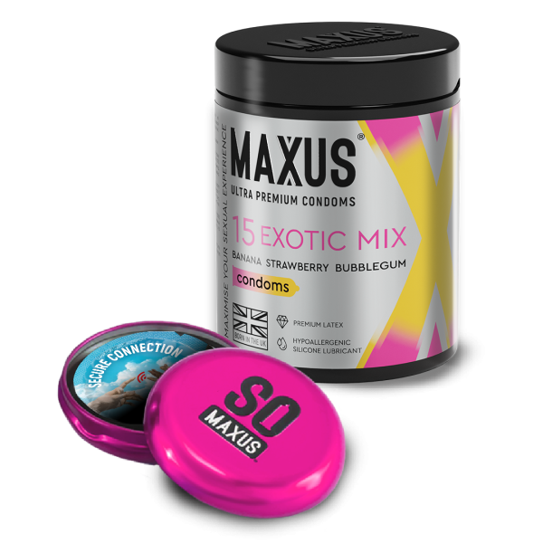 Презервативы MAXUS Exotic Mix №15, ароматизированные X-Edition, 15 шт_3