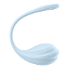 Виброяйцо Satisfyer Smooth Petal, голубой_3