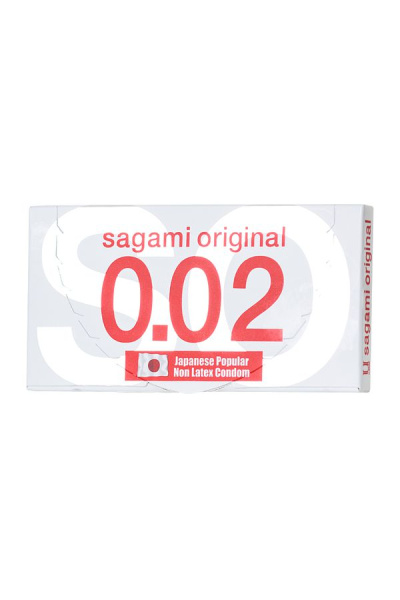 Презервативы Sagami Original 002, полиуретан, 2 шт._2