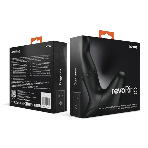 Массажер простаты Nexus Revo Ring с вращающейся головкой_3