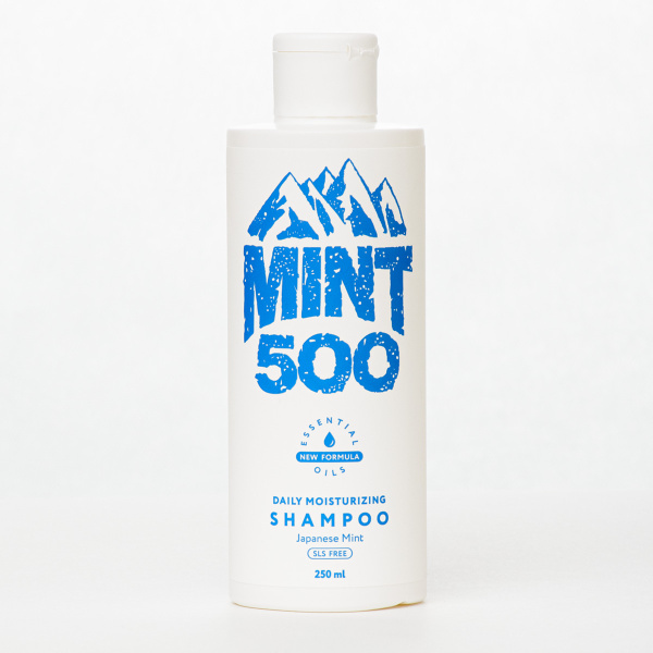 Шампунь увлажняющий Mint500 Daily Moisturising SLS Free Shampoo Japanese Mint 250 мл_2
