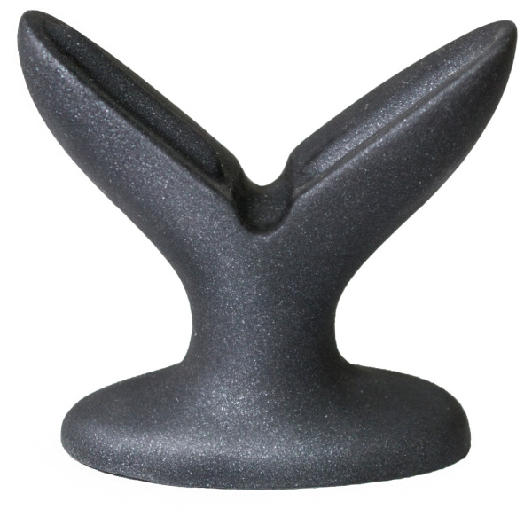 Анально - вагинальный плаг a blooming tilup, l 100 мм , d 42 мм, цвет платина арт. 429603_2