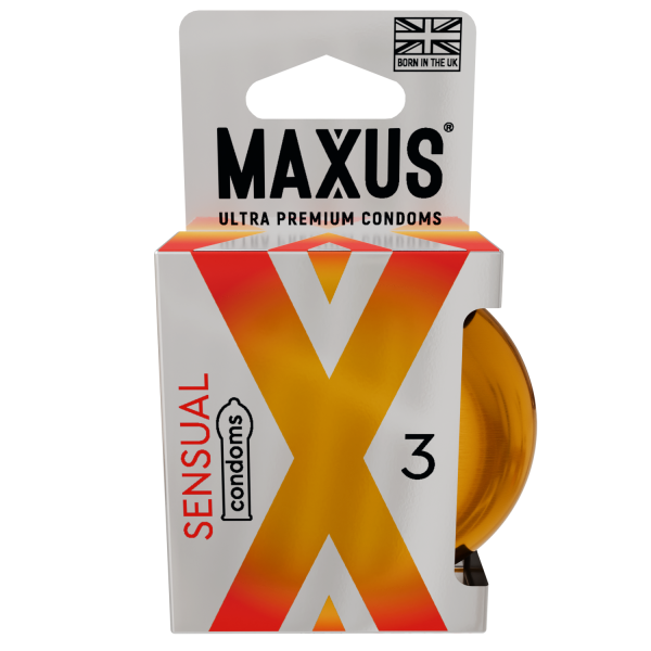 Презервативы MAXUS Sensual, анатомические, 3 шт_4
