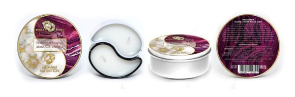 Массажная свеча Relaxing & Exciting Massage Candle Райская вишня 2 шт. по 15 мл_1