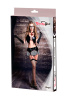 Костюм учительницы Candy Girl Ginger (топ, юбка с пажами, трусы, перчатки, галстук, чулки, очки, ука_1