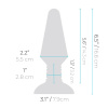 Большая вибрирующая премиум пробка Rimming Plug XL_5