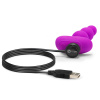 Анальные премиум-бусы с 2 моторами B-Vibe Triplet Anal Beads FUCHSIA_8