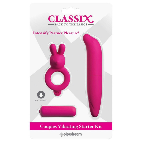 Стартовый набор для пар Classix Couples Vibrating Starter Kit_1